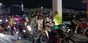 Autoridades aseguran 61 motocicletas en operativo de seguridad en Monterrey