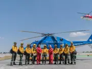 Capacitan a brigadistas 'Dragones' para mejorar coordinación aérea-terrestre en incendios forestales
