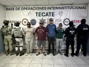 Capturan a 'El Salo', líder del CJNG en Tecate, Baja California, y a su segundo al mando