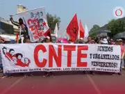 CNTE megamarcha en CDMX: rutas alternas y horarios