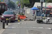 Fallece motociclista tras violento choque en la colonia Cuauhtémoc de la CDMX