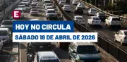 Hoy No Circula sabatino del 18 de abril restringe hologramas 2 y 1 impar en CDMX y Edomex