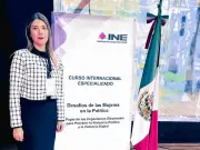 INE designa a Malka Meza Arce como presidenta provisional del IEEBCS
