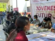 Jóvenes Construyendo el Futuro instala oficinas móviles en Tlalnepantla para facilitar empleo juvenil