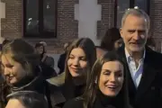 Los Reyes de España Felipe y Letizia sorprenden en la Semana Santa de Madrid