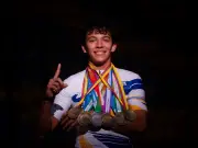 Máximo Kaleb Estrada Urrea, estrella del ciclismo en Olimpiada Nacional CONADE 2026