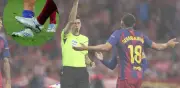 Polémica del VAR en Atlético vs Barcelona: Roja inicial se convierte en amarilla