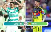 Santos vs América: Horario y dónde ver EN VIVO el duelo clave de la J13 del Clausura 2026