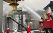 Sheinbaum analiza posible causa del incendio en refinería Dos Bocas de Tabasco
