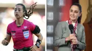 Sheinbaum celebra designación de Katia Itzel García como árbitra del Mundial 2026