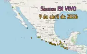 Sismos en México: Monitoreo en vivo de movimientos telúricos este 9 de abril de 2026