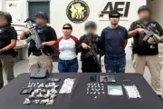 Sorprenden a pareja con drogas en operativo policiaco
