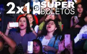 Superboletos ofrece 2x1 en diez conciertos de la Arena Guadalajara este 8 de abril
