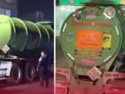 Viaducto Miguel Alemán bloqueado por retiro de pipa con materiales peligrosos