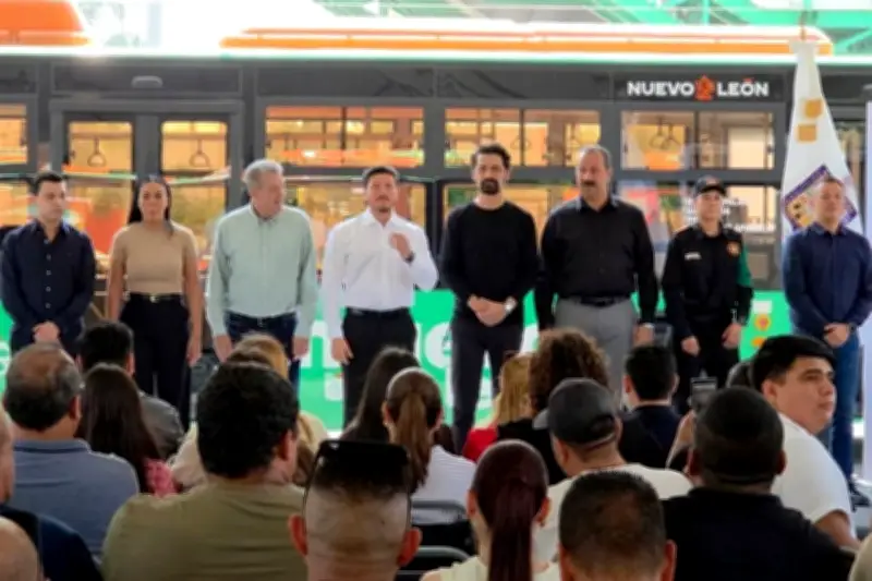 3,700 camiones operan en Nuevo León: Hernán