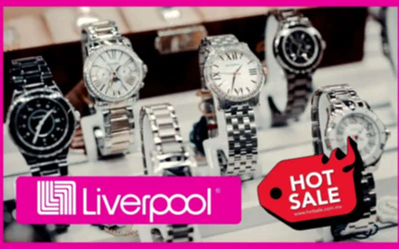 5 relojes con 40% de descuento en Liverpool antes del Hot Sale 2026