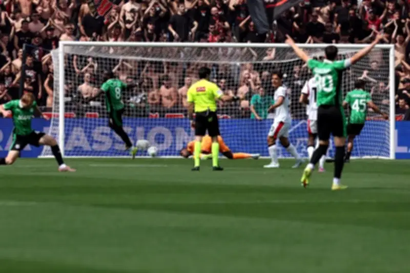 AC Milan sufre derrota humillante ante Sassuolo en Serie A