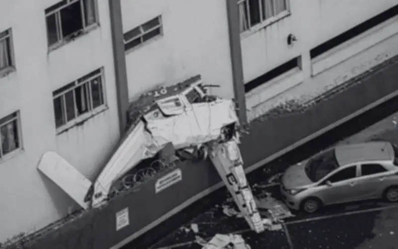 Accidente aéreo en Belo Horizonte deja dos muertos y tres heridos