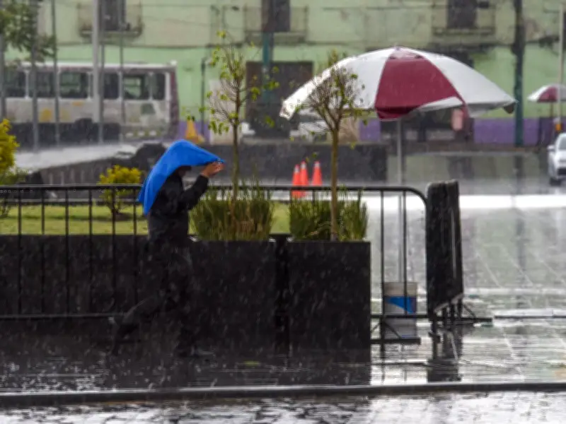Alerta amarilla por lluvias en CDMX este martes 12 de mayo