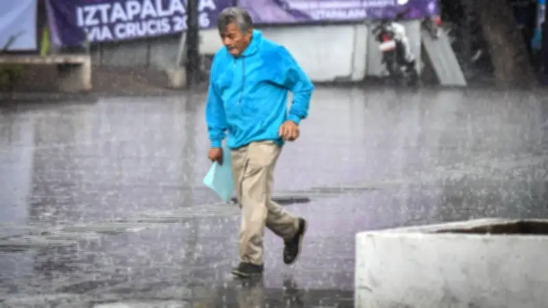 Alertan por 3 días de lluvias intensas en Edomex; hoy habrá tormentas fuertes