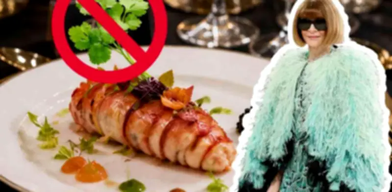 Alimentos prohibidos en la MET Gala: el menú de Anna Wintour