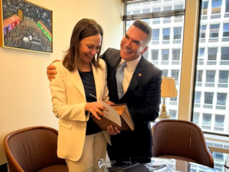 Alito Moreno viaja a Washington para denunciar a narcopolíticos de Morena