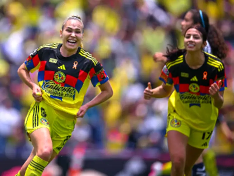 América remonta y vence 3-0 a Monterrey en final de Liga MX Femenil