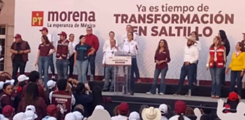 Ariadna Montiel respalda a candidatos de Morena en Coahuila