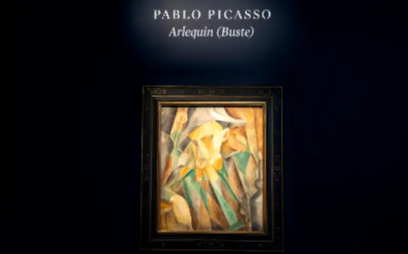 Arlequín cubista de Picasso supera expectativas en subasta de Sotheby's