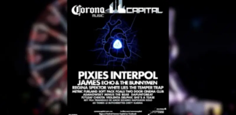 Así ha evolucionado el cartel del Corona Capital de 2010 a 2026