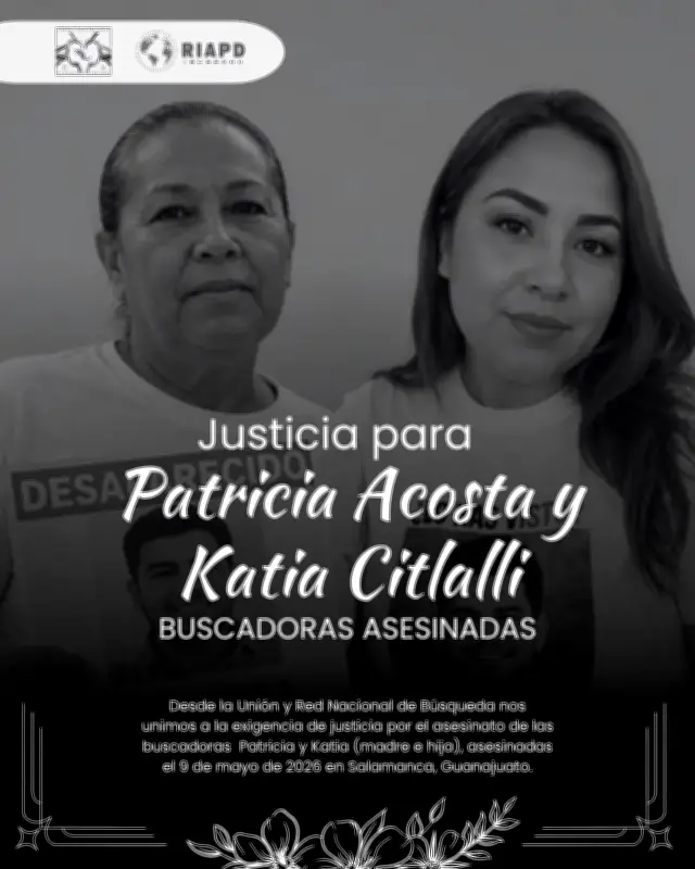 Asesinan a madre e hija buscadoras en Salamanca, Guanajuato