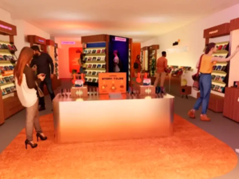 Audible abre librería sin libros en Nueva York: experiencia de audiolibros