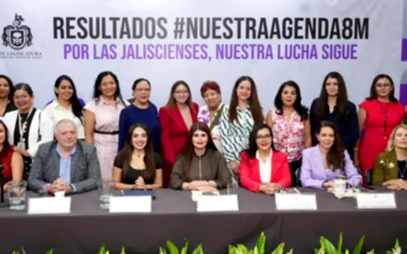 Avances de la Agenda 8M en Jalisco: 19 iniciativas por la igualdad
