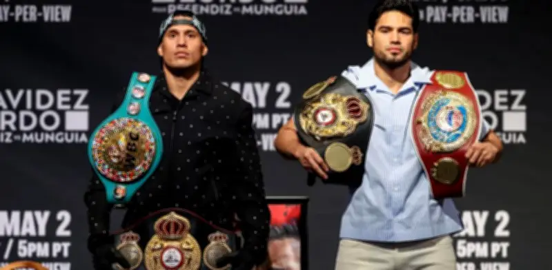 Benavidez y Zurdo Ramírez cumplen con la báscula en Las Vegas