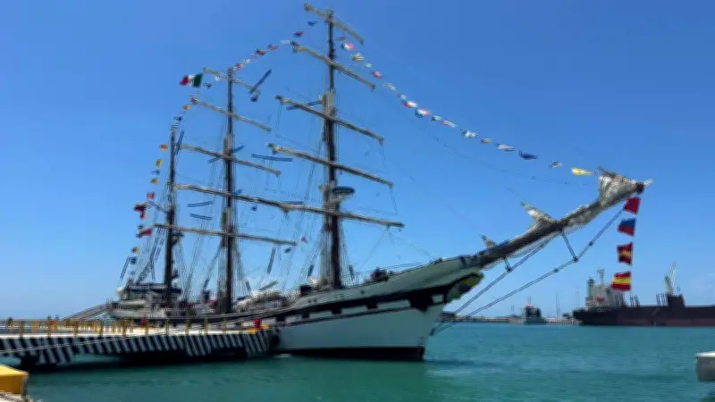 Buque Simón Bolívar llega a Progreso, Yucatán con visitas gratuitas