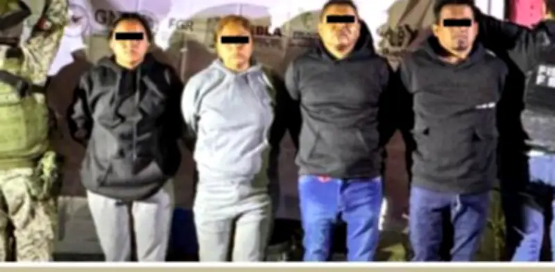 Cae célula de “Los Caica” en Puebla; cuatro detenidos