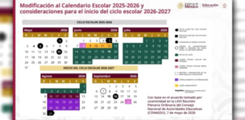 Calendario Escolar 2025-2026 SEP: ¿real o falso? Imagen viral analizada