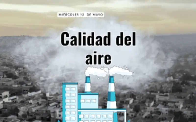 Calidad del aire en AMG: Santa Fe alcanza 112 puntos IMECA
