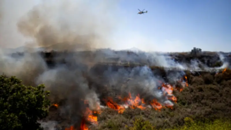 California en alerta: incendio forestal arrasa 338 hectáreas y desaloja a miles