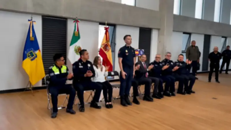 Capacitan a mandos de Jalisco con Policía de España para el Mundial 2026