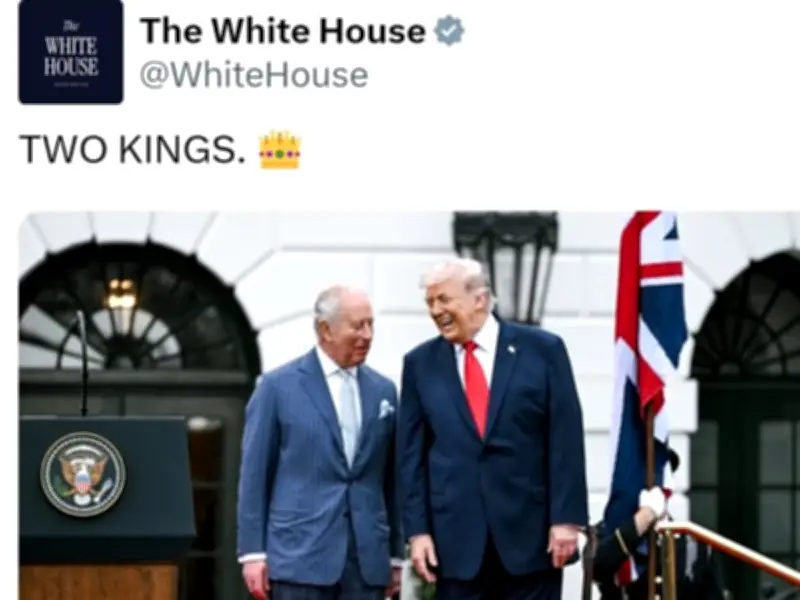 Carlos III en Washington: la sonrisa que incomodó a Trump