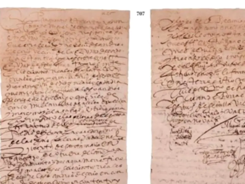 Carta de Cervantes de 1593 sale a subasta en Madrid por 120.000 euros