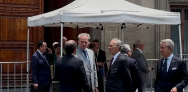 CCE se reúne con Sheinbaum en Palacio Nacional para diálogo empresarial