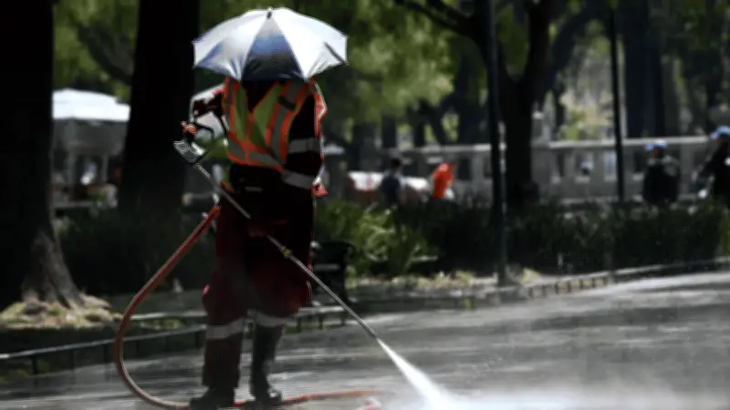 CDMX: Calor da tregua este sábado con lluvias y chubascos
