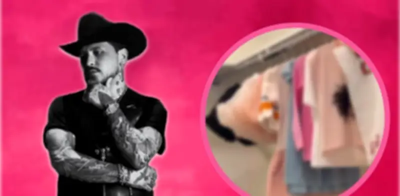 Christian Nodal muestra cuarto de Inti y aviva rumores de reencuentro