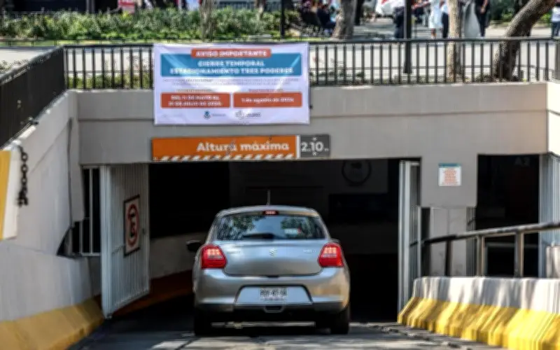 Cierran estacionamientos en el Centro de Guadalajara por el Mundial 2026