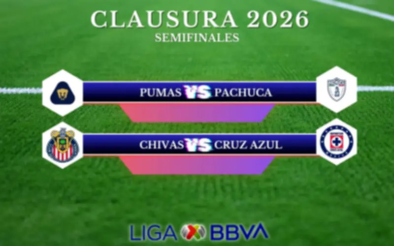 Clausura 2026: Dónde ver semifinales de vuelta Liga MX