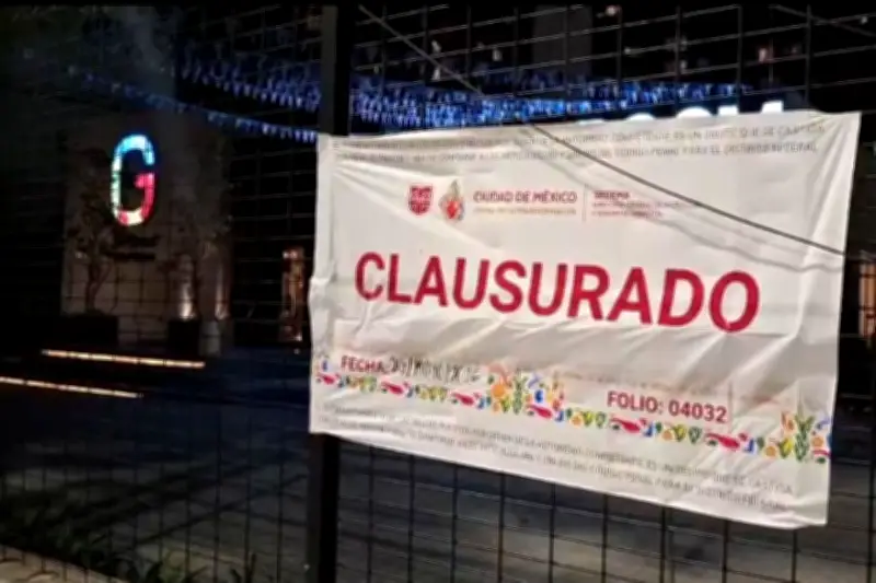 Clausura Sedema Be Grand Polanco en Miguel Hidalgo