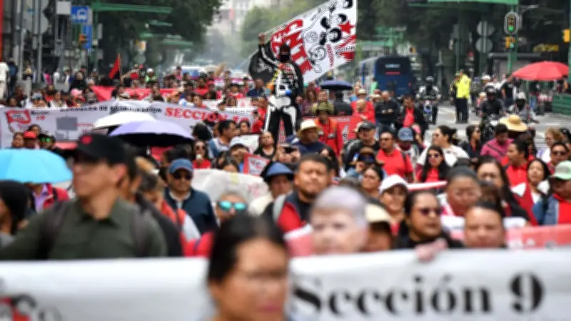 CNTE anuncia huelga nacional a partir del 1 de junio; habrá marchas y plantón