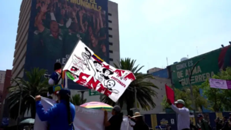 CNTE convoca megamarcha por Día del Maestro: ruta y horarios